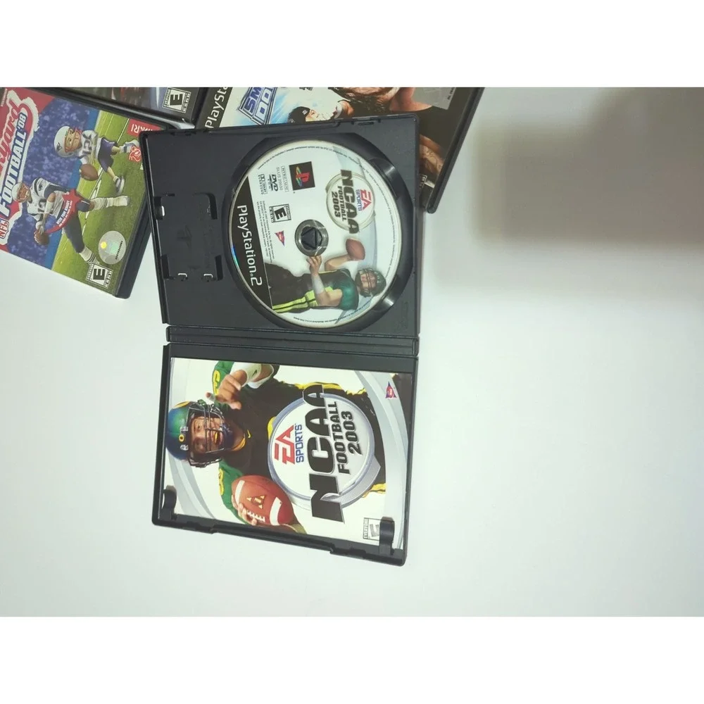 Sony PlayStation 2 PS2 Game Lot Woods Madden Racer Chopper Smack Down Football